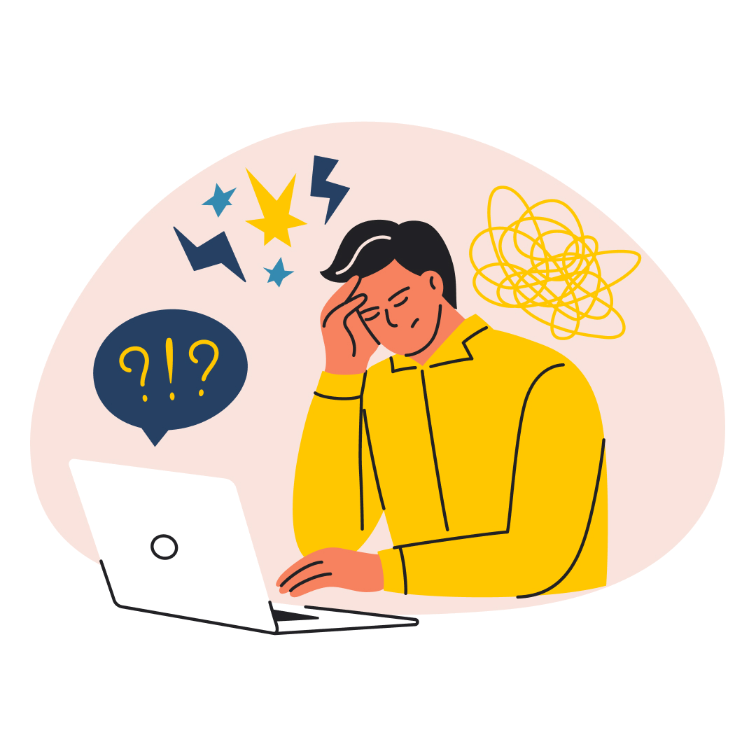 Crashing Out Illustration