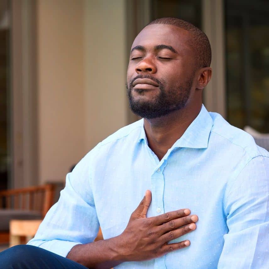 meditating grounding technique